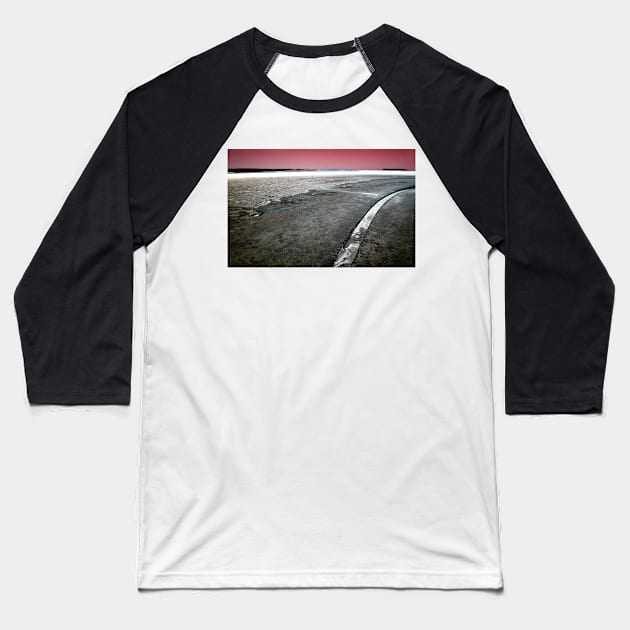 Salt Lake, the Coorong, South Australia Baseball T-Shirt by rozmcq